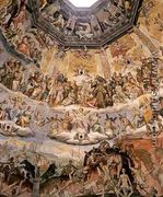 The Last Judgement, detail from the cupola of the Duomo, 1572-79 2 - Giorgio Vasari
