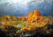 Forest Swamp in Autumn, c.1872 - Fedor Aleksandrovich Vasiliev