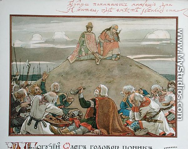 The Song of Oleg the Wise, 1899 - V. Vaznetzov
