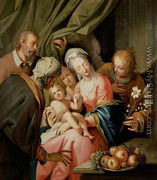 Holy Family with St. Anne - Pieter or Peeter van Veen