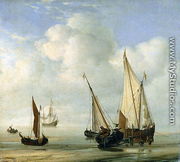 Calm Sea. c.1650 - Willem van de, the Younger Velde