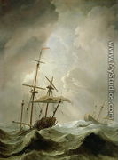 Storm at Sea - Willem van de, the Younger Velde