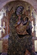 Madonna and Child Enthroned - Stefano Veneziano