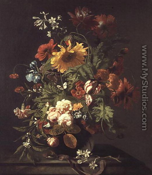 Vase of Flowers - Simon Pietersz. Verelst