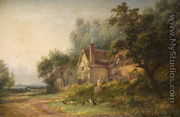 Lane at Bridgnorth - William Henry Vernon