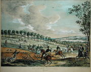 Hunting Deer at Verrieres, 29th April 1819 - Carle Vernet