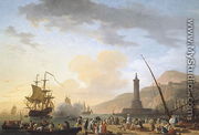 A Seaport at Sunset, 1749 - Claude-joseph Vernet