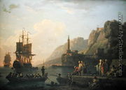 The Harbour - Claude-joseph Vernet