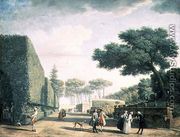 View in the Park of Villa Pamphili, 1749 - Claude-joseph Vernet