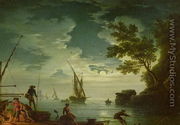 Seascape, Moonlight, 1772 - Claude-joseph Vernet