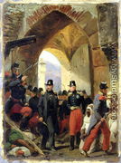 The Duc de Nemours entering Constantine, 15th October 1837, c.1837-39 - Horace Vernet