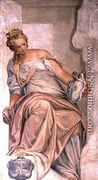 Temperance, from the wall of the sacristy - Paolo Veronese (Caliari)