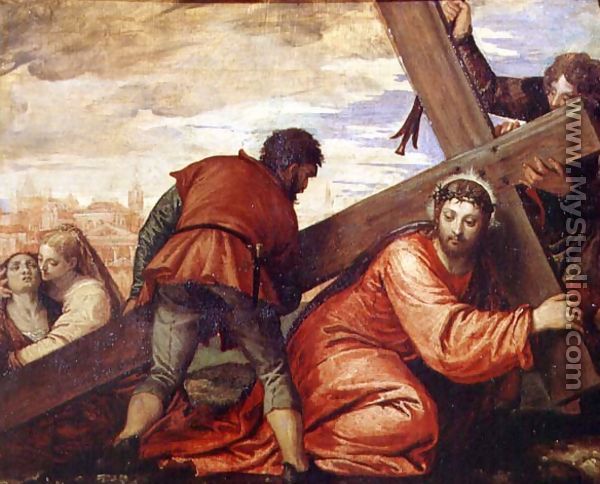 Christ Sinking under the Weight of the Cross - Paolo Veronese (Caliari)