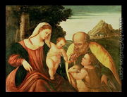Holy Family with St. John - Paolo Veronese (Caliari)