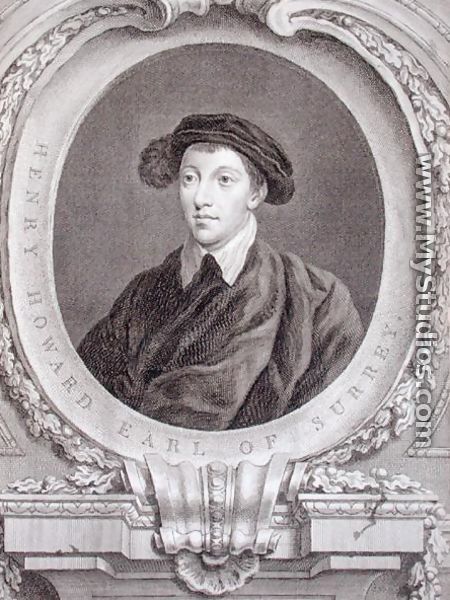 Henry Howard c.1517-47, Earl of Surrey - George Vertue