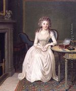 Portrait of a lady - Antoine Vestier