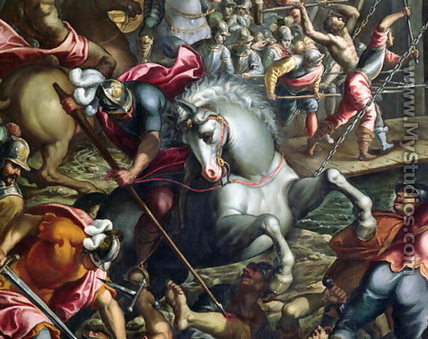 The Crusaders Conquering the City of Zara in 1202 - Andrea Michieli (see Vicentino)