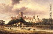A View of Windsor Castle - Alfred Vickers