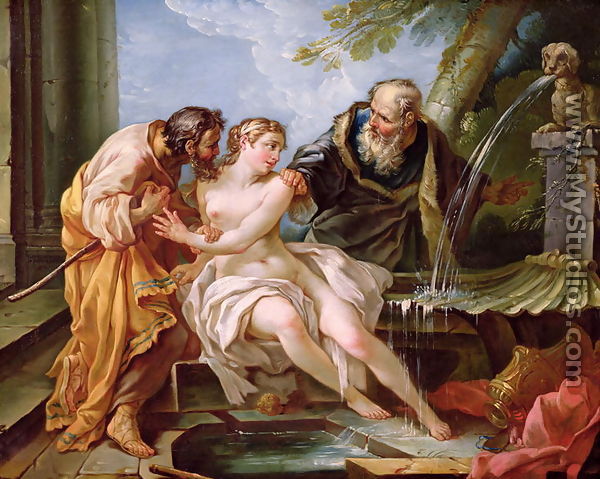 Suzanna and the Elders, 1746 - Joseph-Marie the Younger Vien