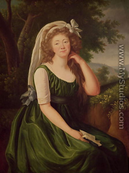 Portrait of the Countess du Barry 1743-93 1789 - Elisabeth Vigee-Lebrun