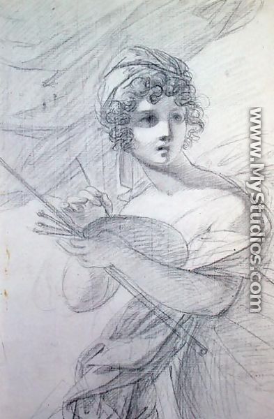 Self Portrait, c.1800 - Elisabeth Vigee-Lebrun