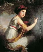Portrait of Julie Le Brun, c.1797 - Elisabeth Vigee-Lebrun