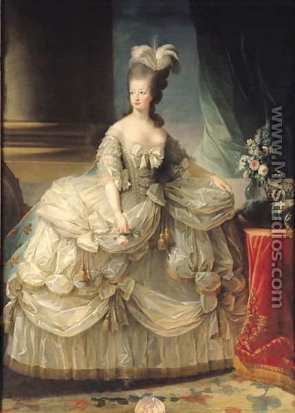 Marie Antoinette 175593 Queen of France 1779 Elisabeth VigeeLebrun