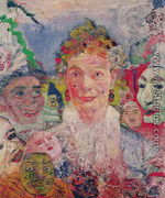 Old Woman with Masks, 1889 - James Ensor