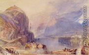 The Drachenfels, Germany, c.1823-24 - Joseph Mallord William Turner