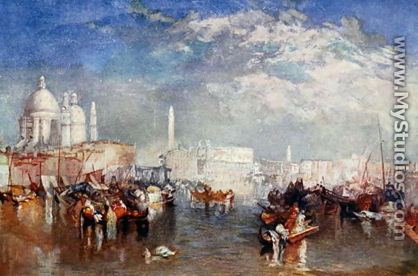 Venice, illustration from Lives of Great Men Told by Great Men, edited by Richard Wilson, c.1920s - Joseph Mallord William Turner