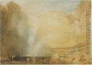 High Force, Fall of the Trees, Yorkshire, 1816 - Joseph Mallord William Turner