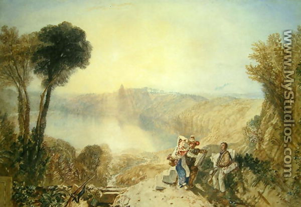 Lake Albano, c.1835 - Joseph Mallord William Turner