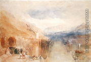 Oberhofen, Lake Thun, c.1848 - Joseph Mallord William Turner