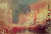 The Burning of the Houses of Parliament, 16th October 1834, 1839 - Joseph Mallord William Turner