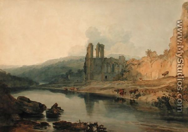 St Agathas Abbey, Easby - Joseph Mallord William Turner