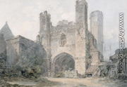 St. Augustines Gate, Canterbury, c.1797 - Joseph Mallord William Turner