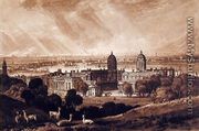 London from Greenwich, engraved by Charles Turner 1773-1857 1811 - Joseph Mallord William Turner