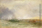 Stormy Sea Breaking on a Shore, 1840-5 - Joseph Mallord William Turner