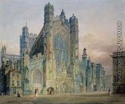 The West Front of Bath Abbey - Joseph Mallord William Turner