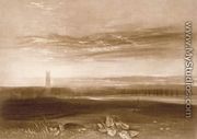 Gloucester Cathedral, from the Little Liber, engraved by the artist, c.1826 - Joseph Mallord William Turner