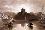 Norham Castle on the River Tweed, from the Liber Studiorum, engraved by Charles Turner, 1816 - Joseph Mallord William Turner