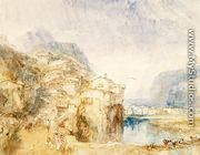 Brunnen, with Lake Lucerne in the distance, c.1842 - Joseph Mallord William Turner
