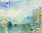 The Lowerzer See - Joseph Mallord William Turner