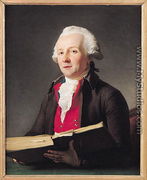Portrait of Dazincourt 1747-1809 1792 - Francois-Andre Vincent