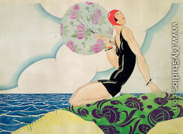 Bather, c.1925 - Rene Vincent
