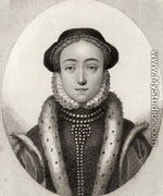 Lady Jane Grey, from A Catalogue of the Royal and Noble Authors, published 1806 - (after) Virtue, George