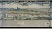 Panorama of Gdansk from Biskupia Gorka, 1643 - Nicolaes (Claes) Jansz Visscher