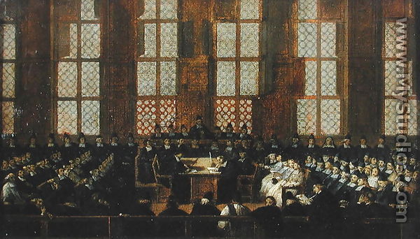 The Appeal of the Dissident Bishops at the Sorbonne, 5th March 1717 - Nicolas Vleughels