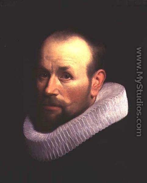 Portrait of a man in a ruff - Willem Willemsz. van der Vliet