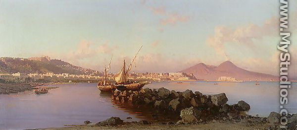 View of the Bay of Naples - Alessandro la Volpe